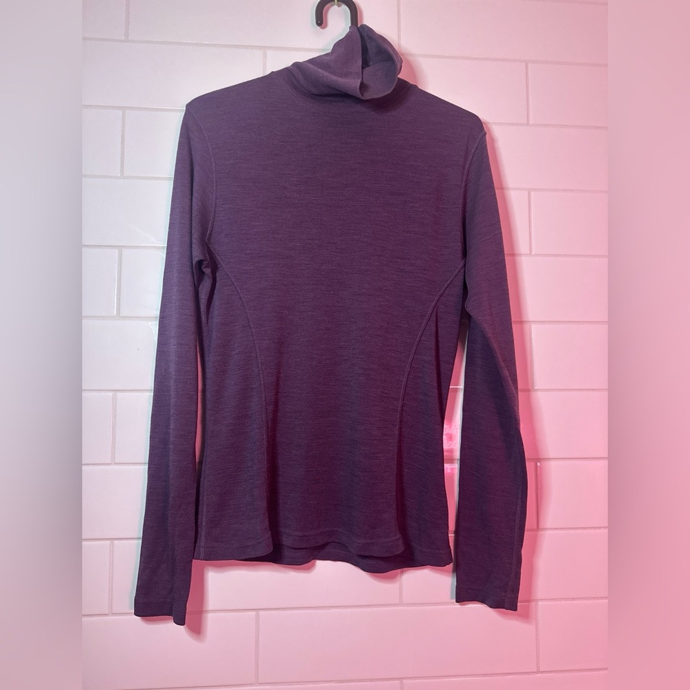 SMARTWOOL Merino Wool Solid Turtleneck Thermal Wo… - image 7